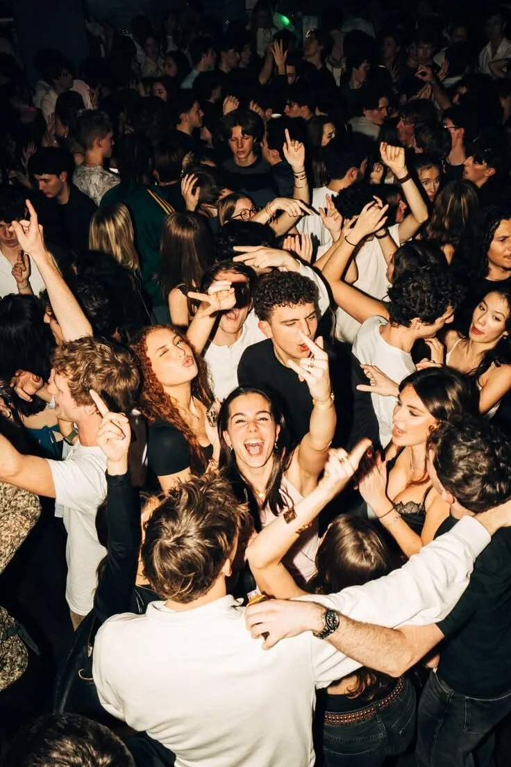 A high-energy club night