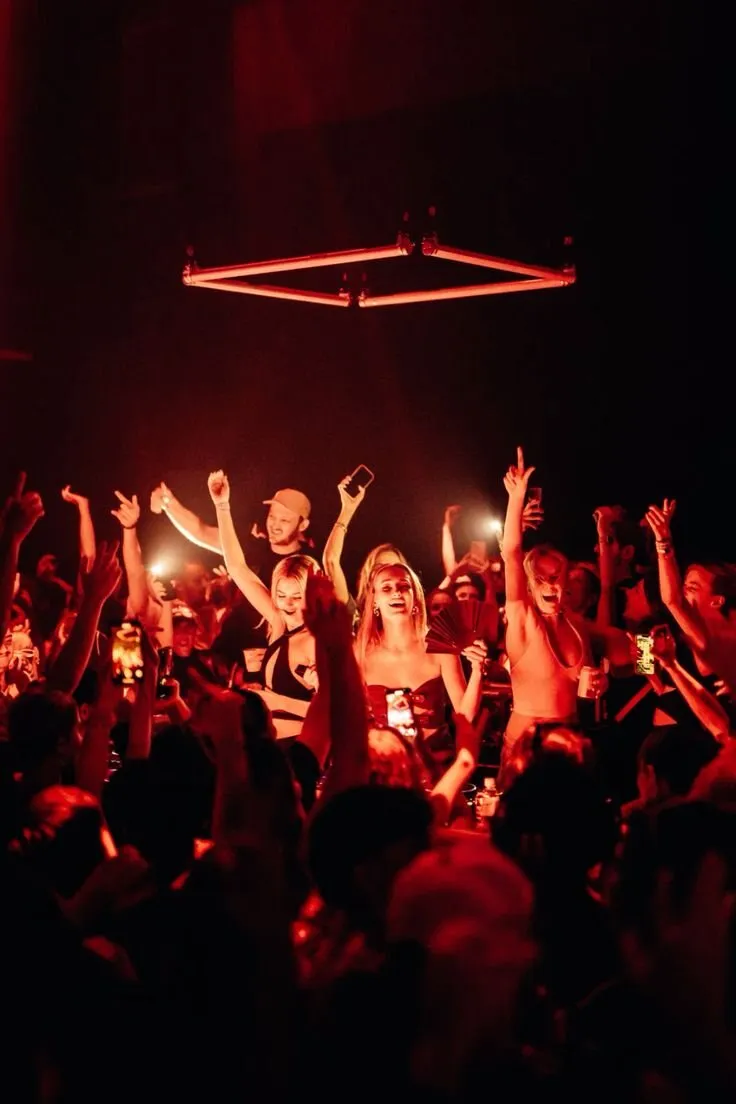 Club lights and atmosphere